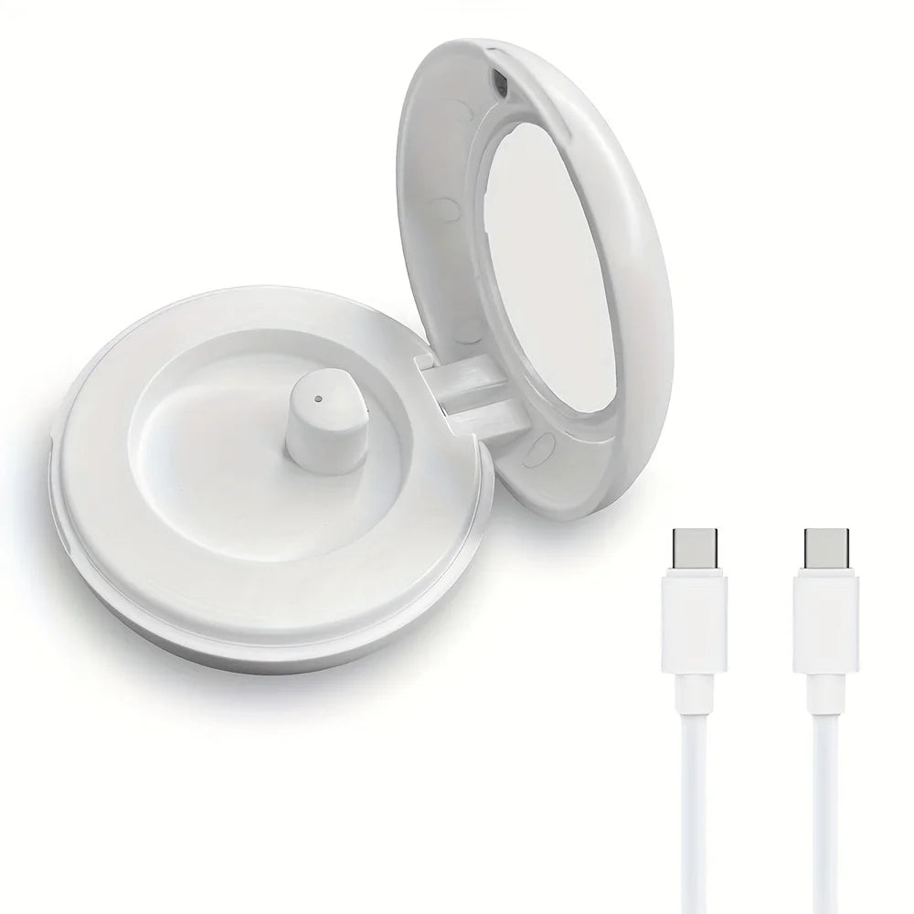 Magnetic Smart Ring Charging Case – R03 R06 R08 R09 R10 Smart Ring Charger Axl White
