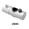 Adjustable Chrome Shower Slide Bracket – Fits 18–25mm Riser Rails Shower Slide Bracket Axl 24mm