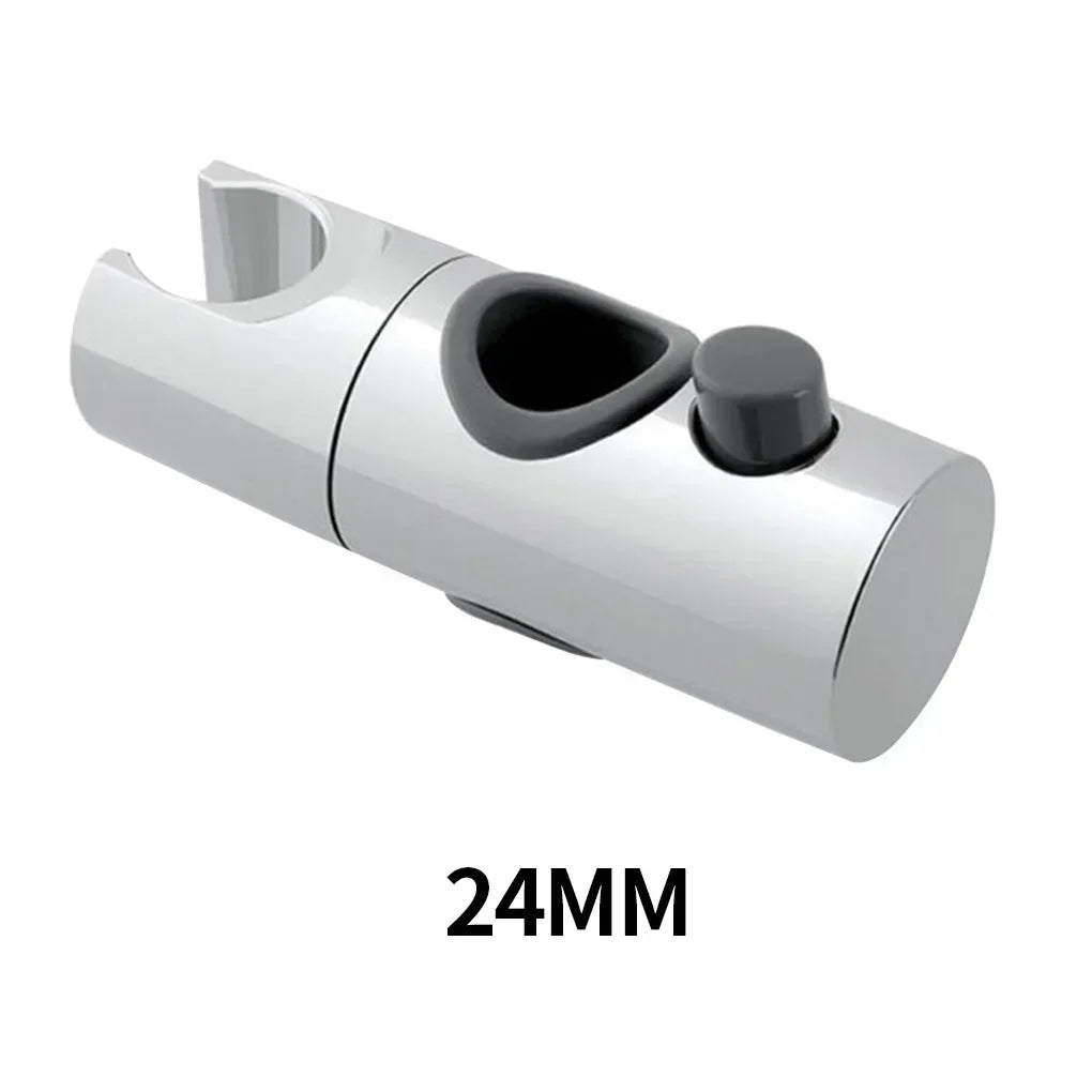 Adjustable Chrome Shower Slide Bracket – Fits 18–25mm Riser Rails Shower Slide Bracket Axl 24mm