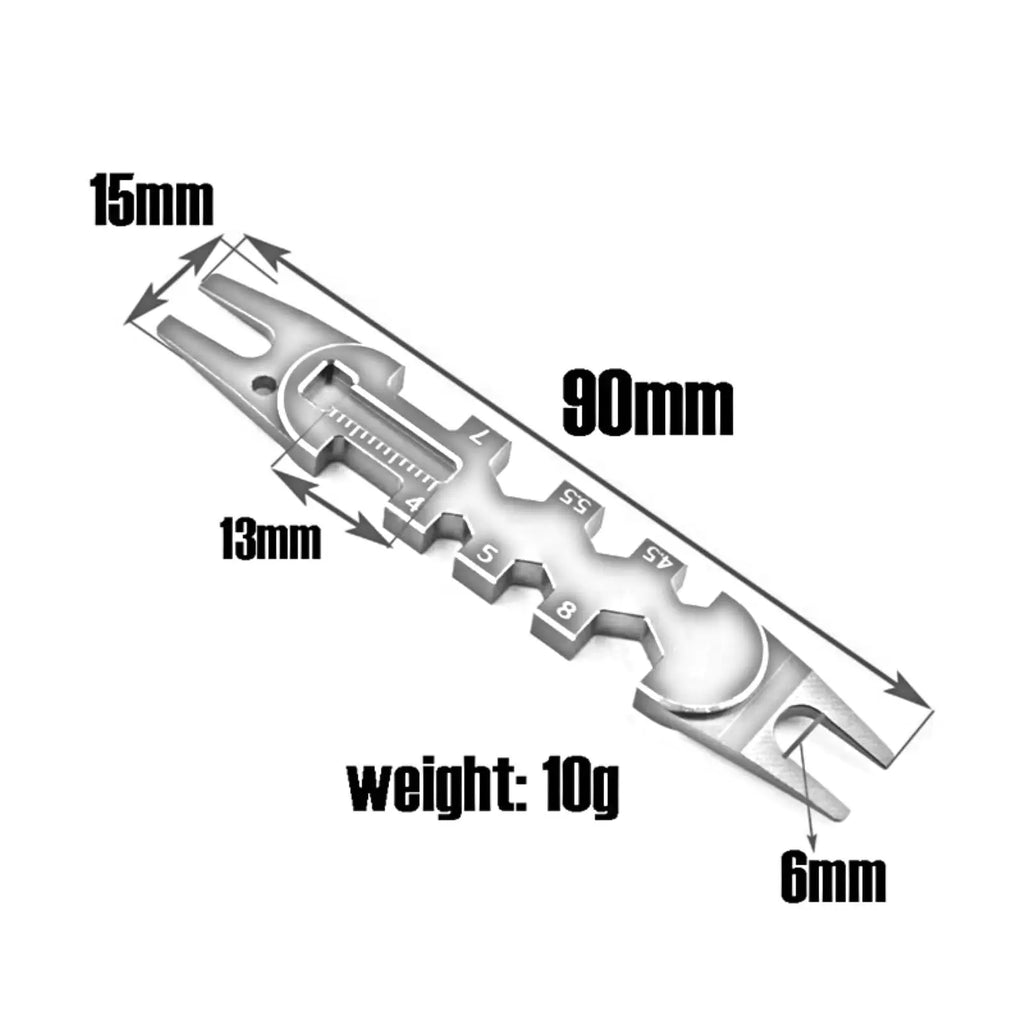 RC Car Ball Joint Removal Tool – Multi-Purpose Wrench RC Repair Tool Axl