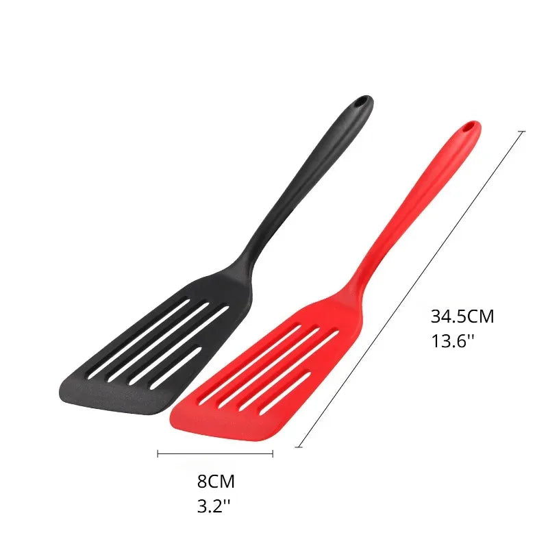 Silicone Spatula Turner – Egg & Fish Frying Pan Cooking Tool Silicone Spatula Turner Axl