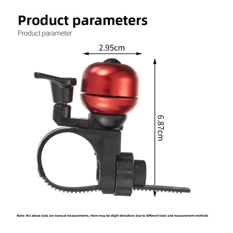 Quick Release Bike Bell – Universal Mini Horn for MTB & Kids Bicycle Bell Axl