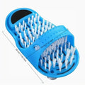 Shower Foot Scrubber with Pumice Stone & Suction Cups Foot Scrubber Brush Axl one size