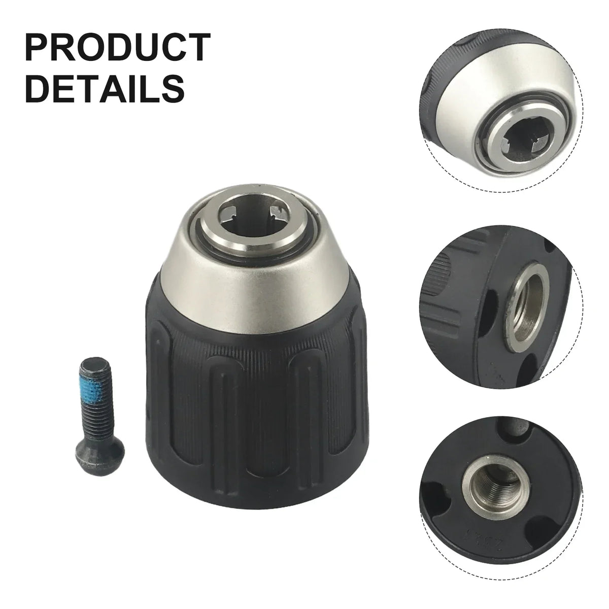 1/2" Keyless Drill Chuck N472497 & Screw – DCD771 DCD777 DW959 Drill Chuck Axl