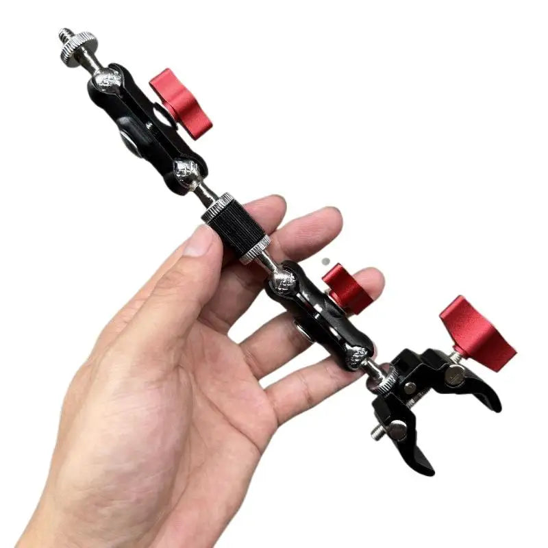 Metal Super Clamp Double Ball Head Magic Arm | Camera Mount Camera Clamp Mount Axl