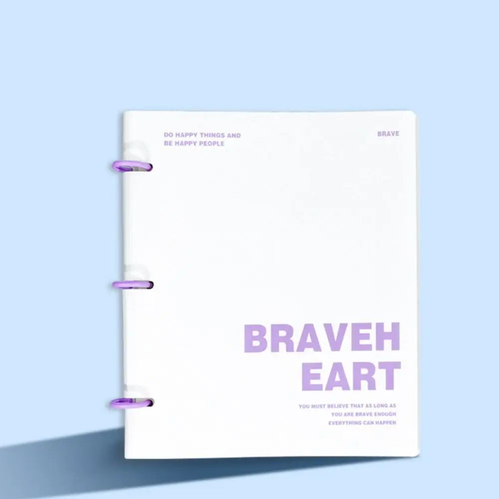 3-Ring Waterproof Loose-Leaf Binder Folder + 200 Lined Sheets Loose-Leaf Binder Axl