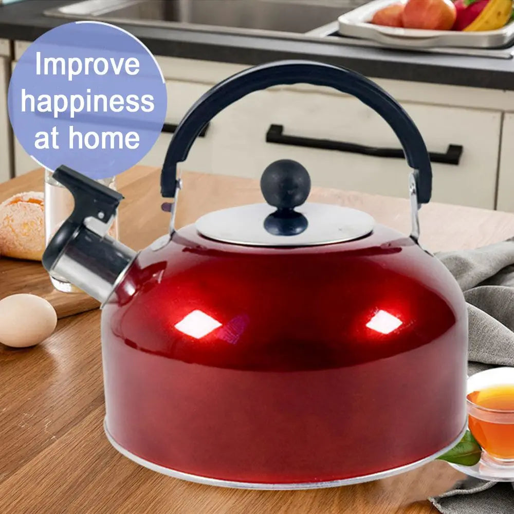 3L Stainless Steel Whistling Camping Kettle for Hiking & Outdoors Camping Kettle Axl
