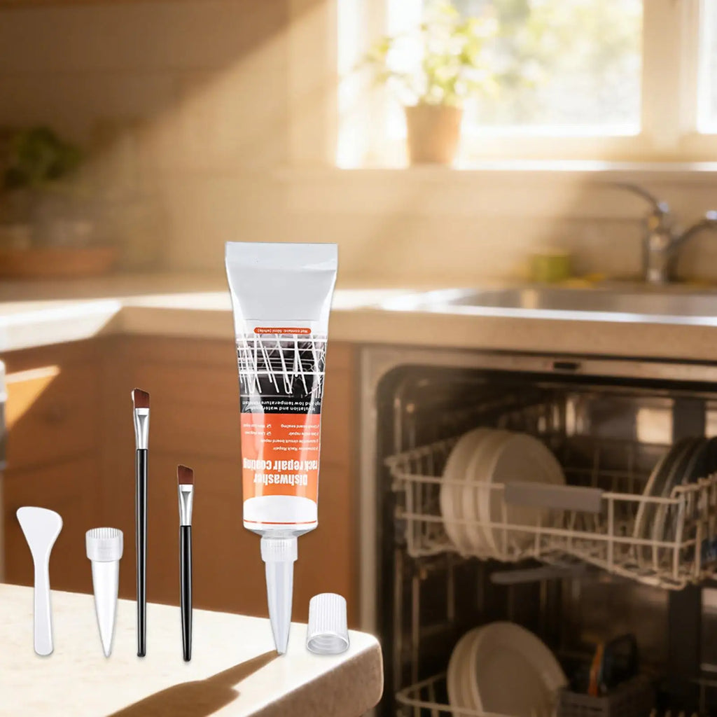 50ml Dishwasher Rack Repair Kit – Rust Coating & 2 Brushes Appliance Repair Kit Axl