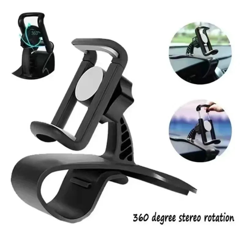 Universal Car Phone Mount – Dashboard Clip Holder & GPS Bracket Car Phone Mount Axl