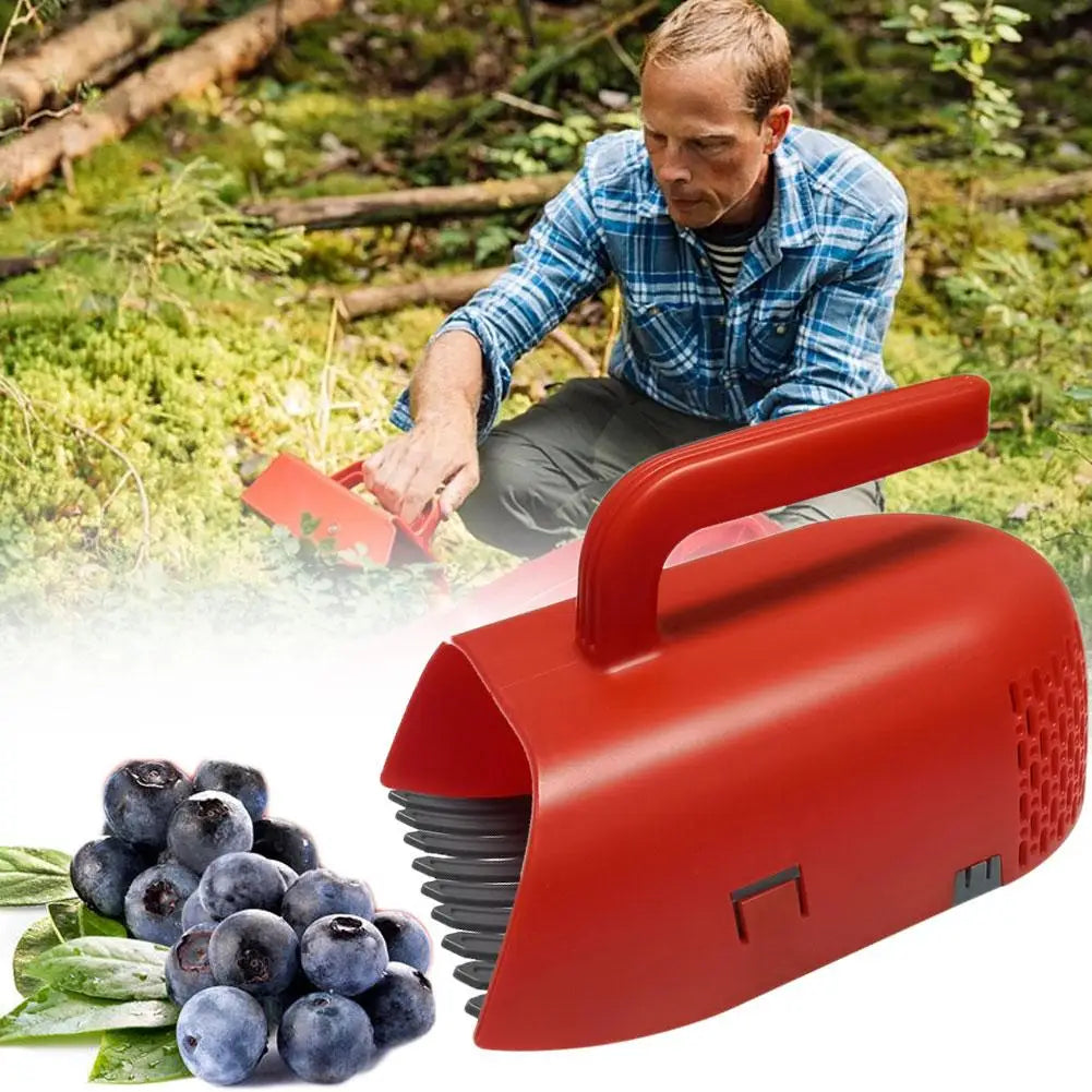 Large Capacity Berry Picker with Metal Comb – Blueberry Tool Berry Picker Tool Axl