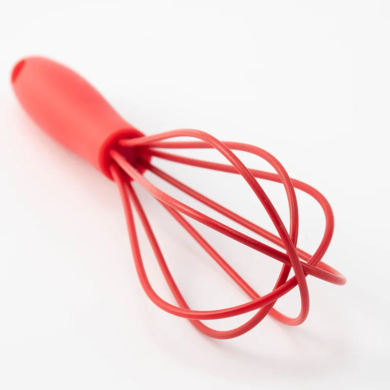 Mini Silicone Egg Whisk – Manual Hand Beater Baking Tool Silicone Egg Whisk Axl