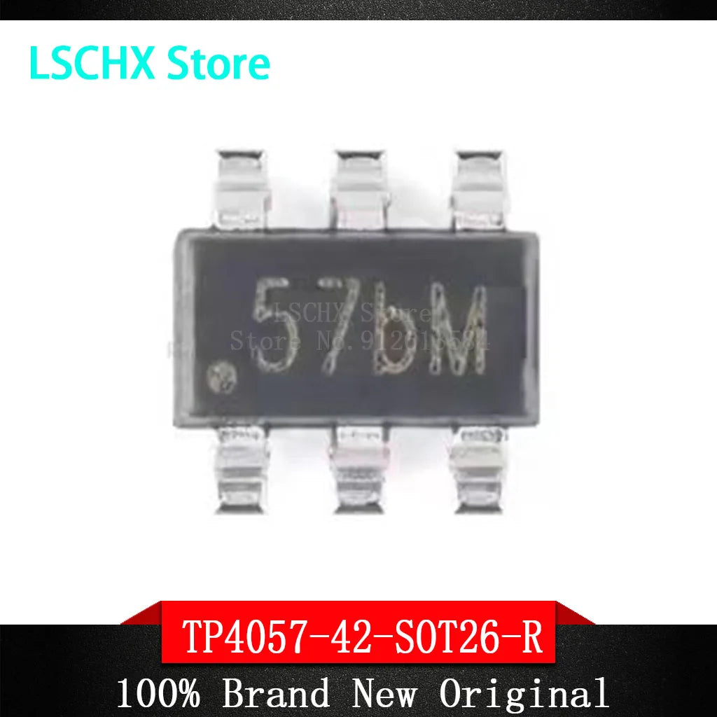 20pcs TP4057 TP4059 TP4062 SOT-23-6 Battery Management ICs Battery Management IC Axl TP4059-42-SOT26-R