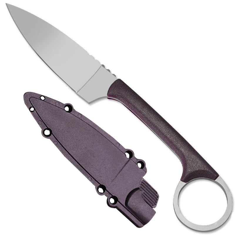 Stainless Steel Paring Knife with Cover | Portable Pocket Knife Paring Knife Axl 1pcs C