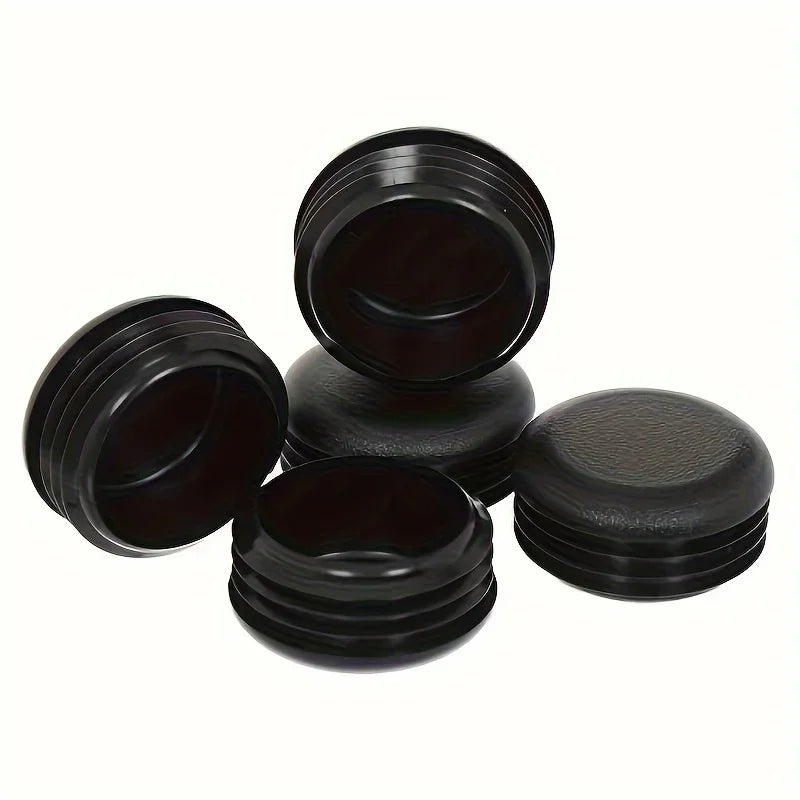 Black Pipe Plug End Caps – Furniture Leg Floor Protectors Furniture Leg Caps Axl