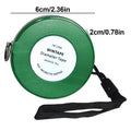 Diameter & Circumference Tape Measure – 200cm Soft PVC Tape Circumference Tape Measure Axl Green
