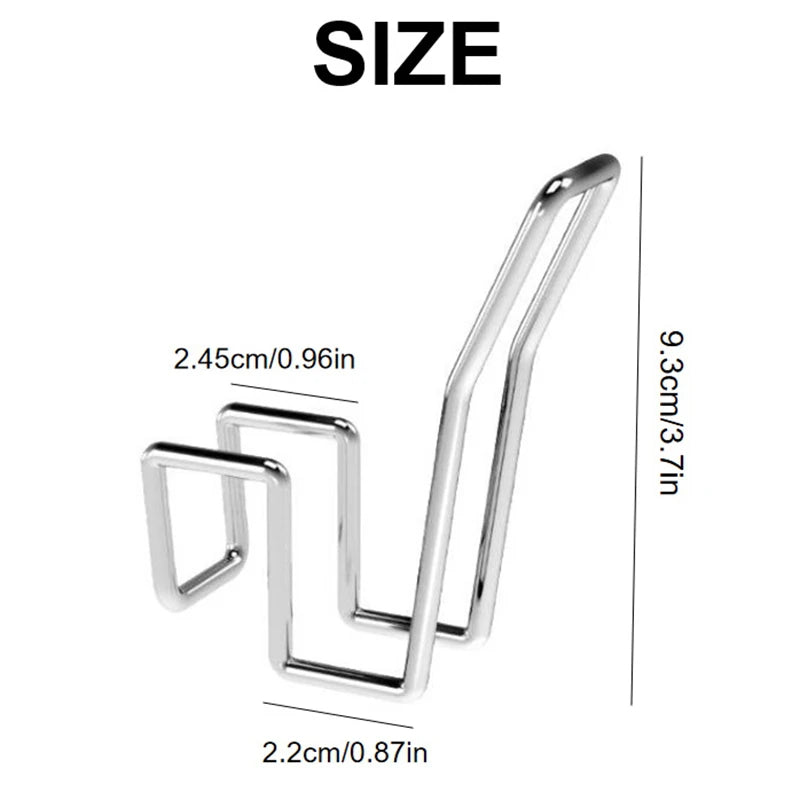 Stainless Steel Shoe Drying Rack Hook | Closet Organizer Shoe Drying Hook Rack Axl 1PC