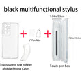 Samsung Galaxy S21 Ultra Stylus Pen + TPU Case & Replacement Tips Stylus & Phone Case Axl Black