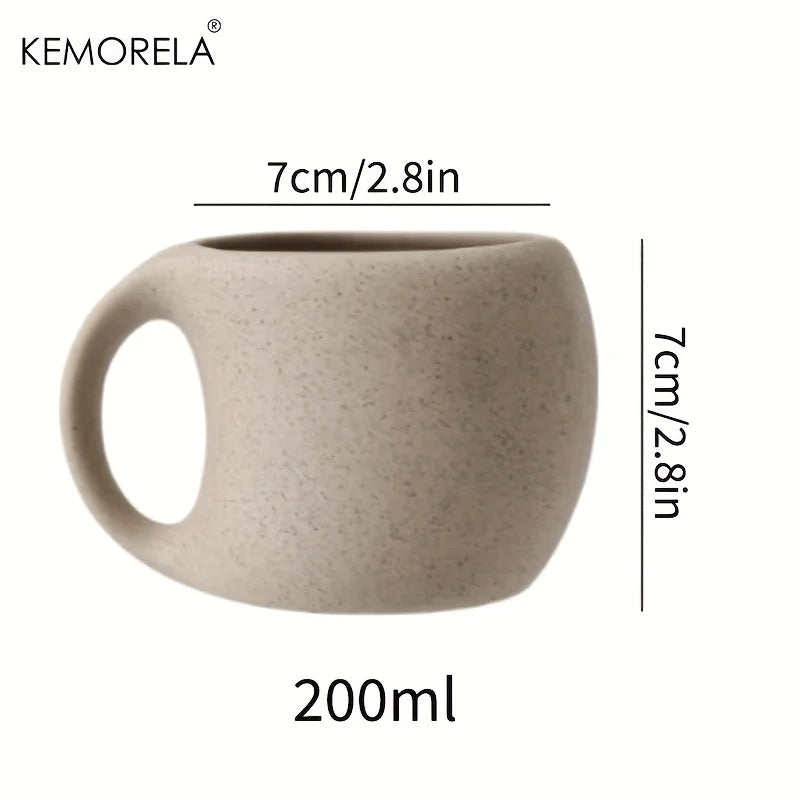 KEMORELA Speckled Ceramic Coffee Mugs – Latte & Espresso Cups Ceramic Coffee Mugs Axl