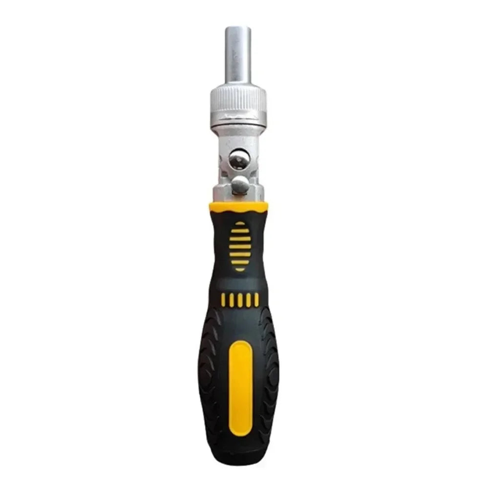72-Tooth Ratchet Screwdriver Set – Bendable Handle, 22 Bits Ratchet Screwdriver Set Axl handle China Mainland