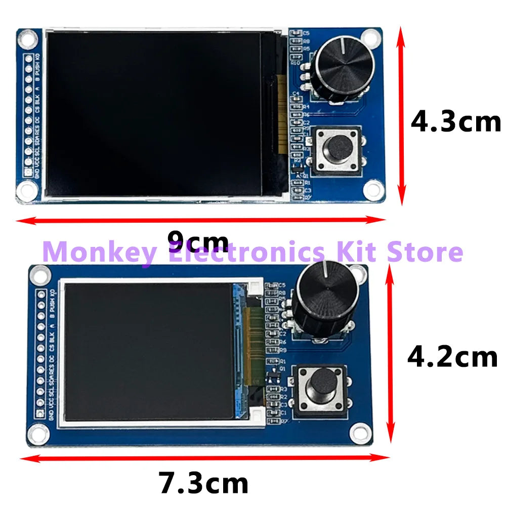 TFT OLED Display Module 0.96"–2.4" LCD + EC11 Rotary Encoder IIC LCD OLED Display Module Axl