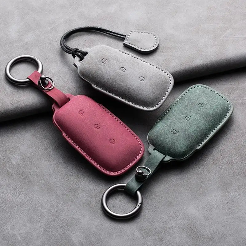 PU Leather Key Case Cover – Geely Galaxy EX5 & Proton EMas 7 Car Key Cover Axl