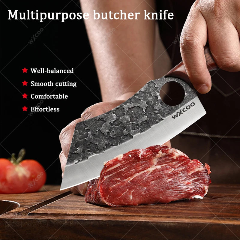 Forged Boning Knife – 5Cr15 Stainless Steel Chef Kitchen Knife Boning Kitchen Knife Axl