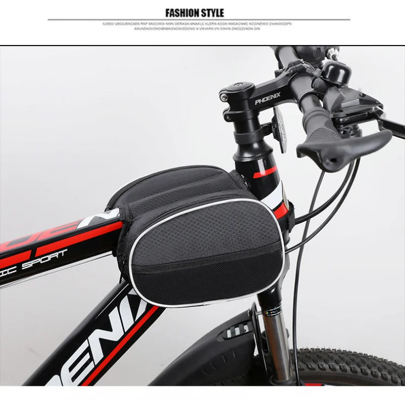 Waterproof Ultralight Bike Top Tube Frame Bag – MTB Phone Pouch Bike Frame Bag Axl