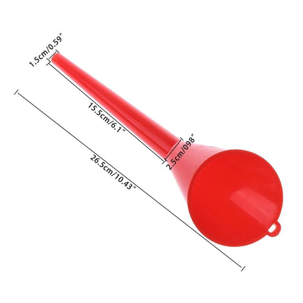 Car & Motorcycle Refueling Funnel – Petrol & Oil Additive Refueling Funnel Axl Red