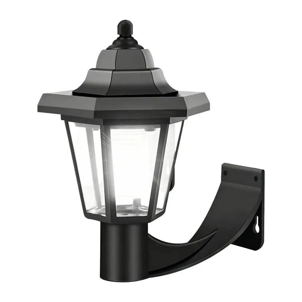 Solar Outdoor Wall Light – Vintage IP66 Weatherproof Garden Lamp Solar Wall Light Axl White