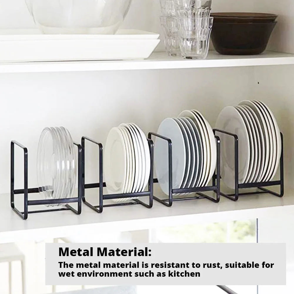 Kitchen Dish Rack & Countertop Organizer Shelf – Iron Storage Kitchen Storage Rack Axl