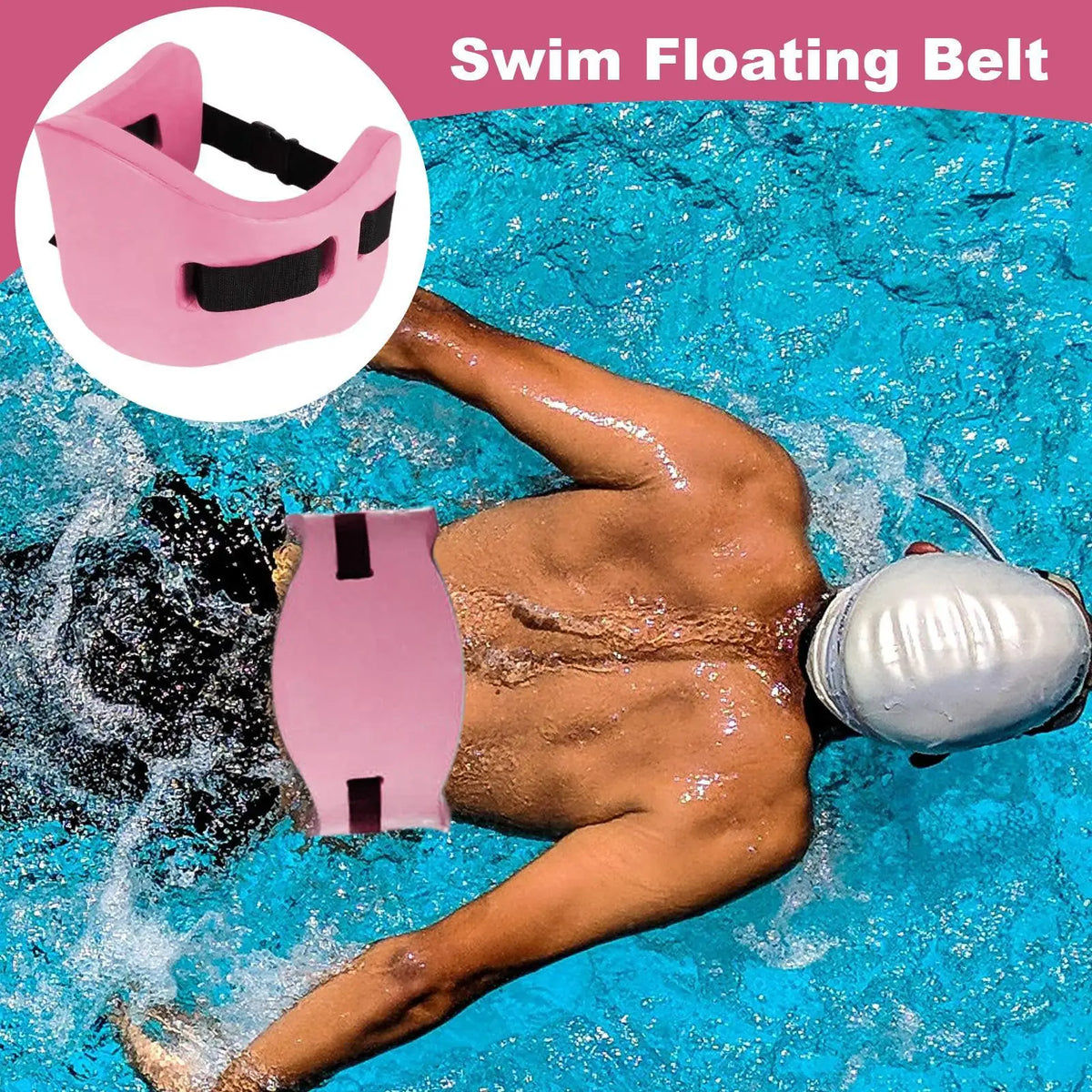 EVA Swim Buoyancy Belt – Foam Waist Float for Adults & Kids Swim Buoyancy Belt Axl