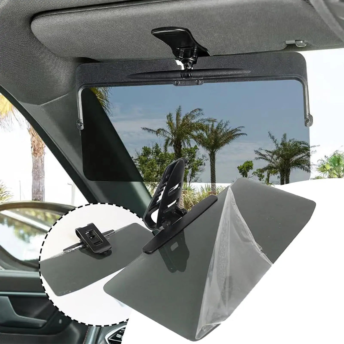 Car Sun Visor Extender – Anti-UV Polarized Windshield Shade Car Sun Visor Extender Axl