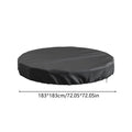 Round Pool Cover – Waterproof UV-Resistant Oxford, Foldable Round Pool Cover Axl 6FT