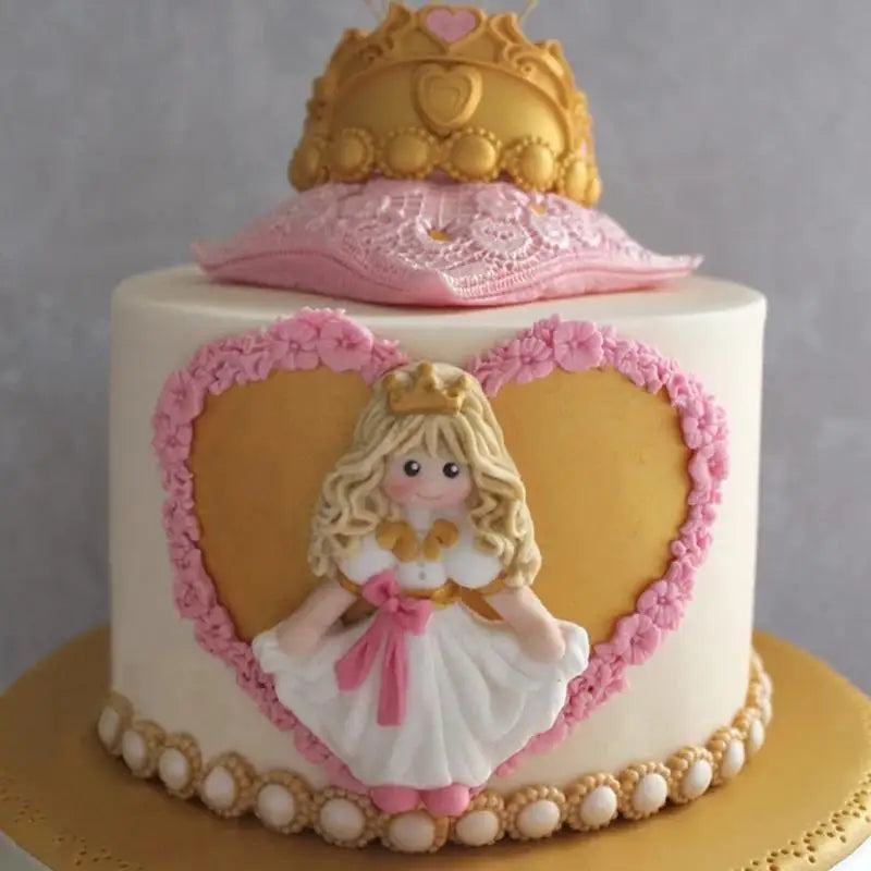 Crown Princess Silicone Mold – Cake, Chocolate & Candy DIY Silicone Baking Mold Axl