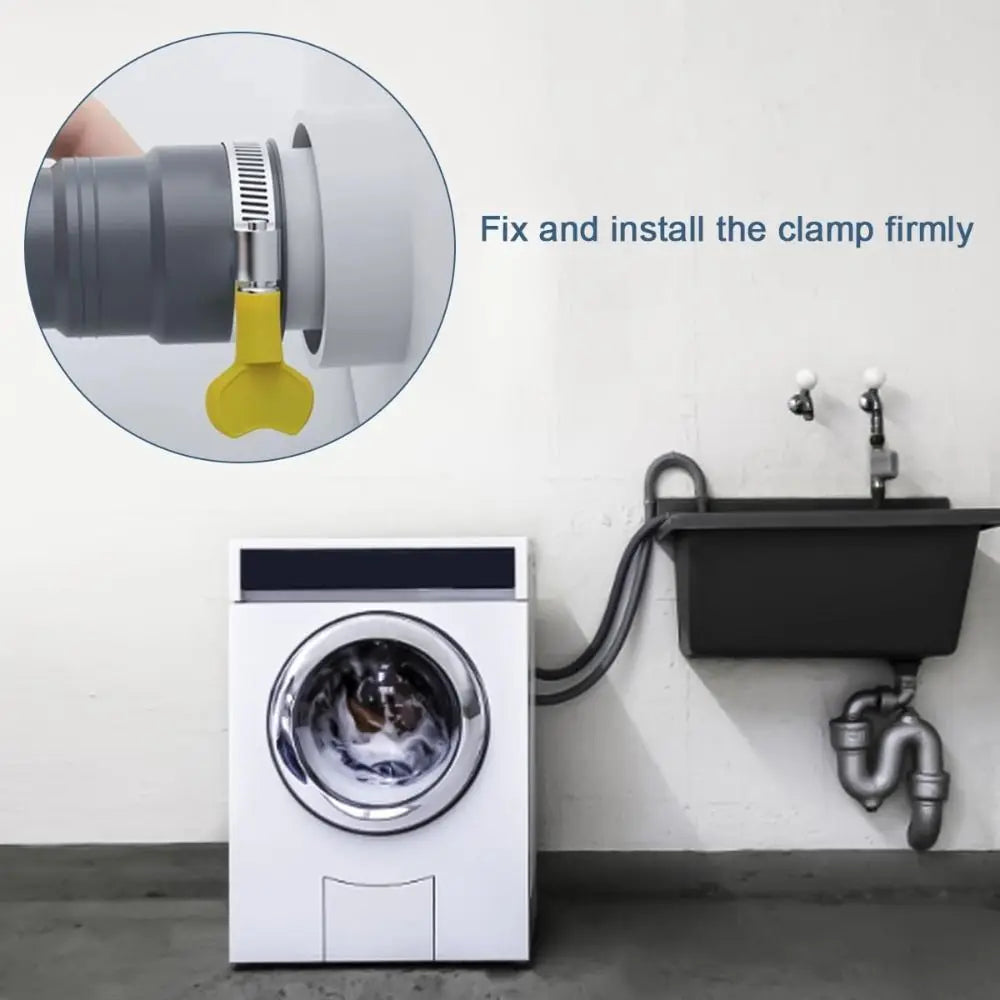 Flexible EVA Washing Machine Drain Hose Extension 1–5m Drain Hose Extension Axl