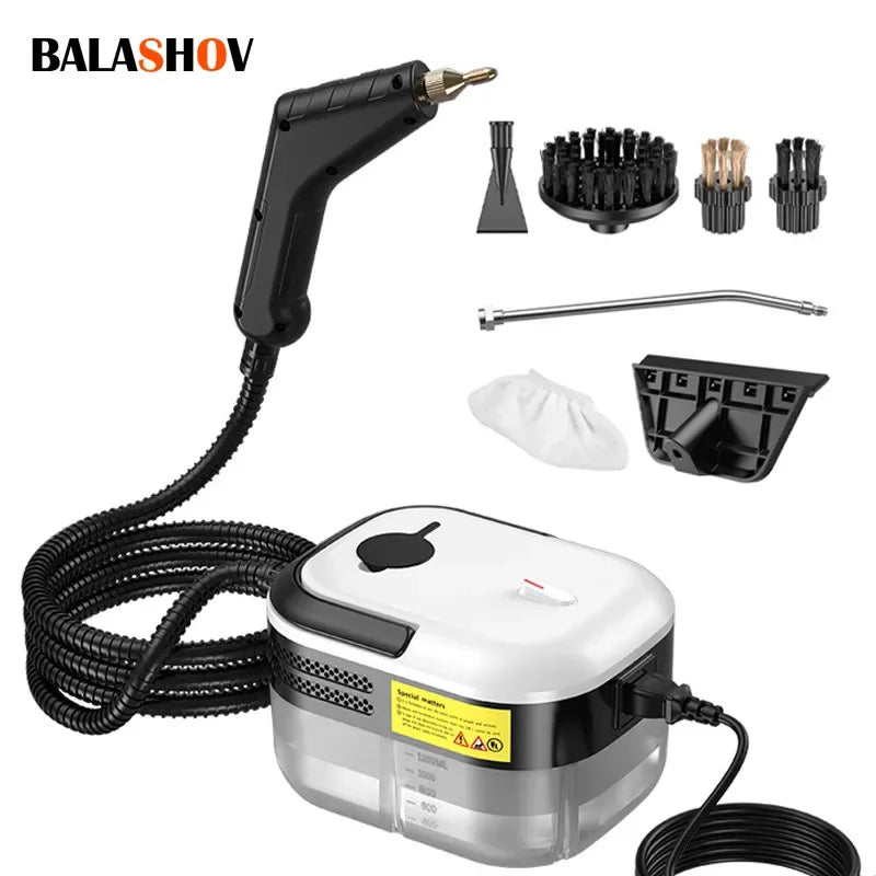 BALASHOV Handheld Steam Cleaner – Kitchen, Car & Home Handheld Steam Cleaner Axl