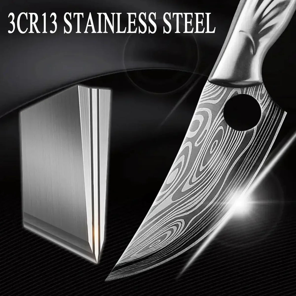 5.5-Inch 5CR15 Stainless Steel Kitchen Cleaver & Meat Knife Kitchen Cleaver Knife Axl