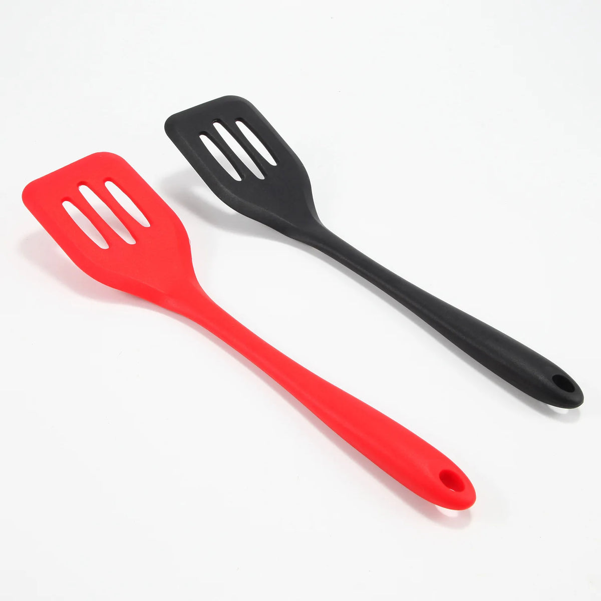 Silicone Slotted Turner Spatula Set – Kitchen Cooking Utensils Silicone Spatula Set Axl