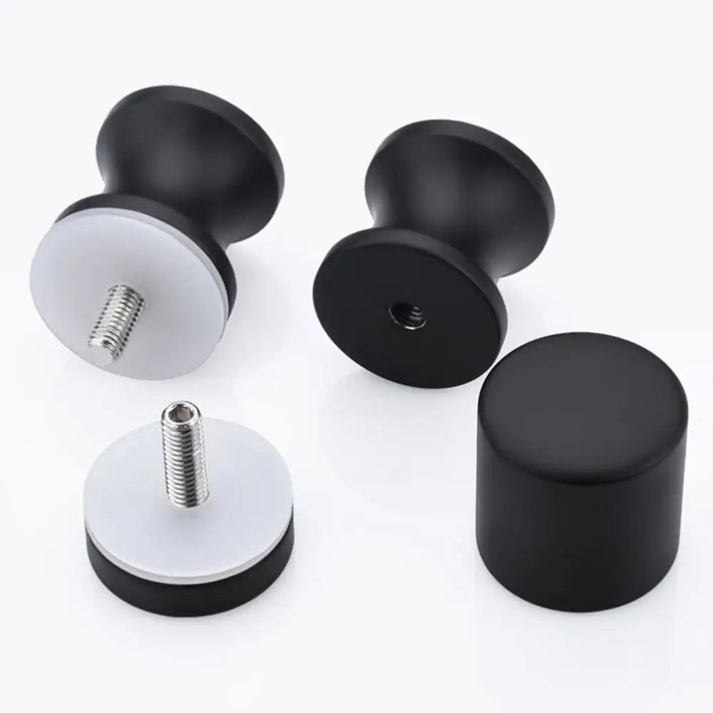 Aluminum Alloy Back-to-Back Glass Door Knob Handle Pull Glass Door Handle Axl