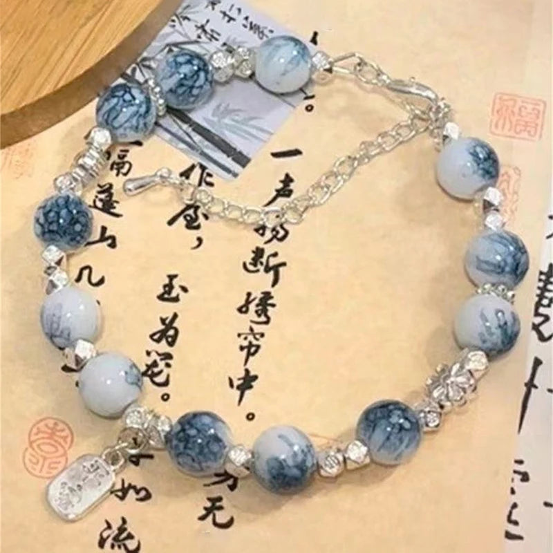 Sweet Tassel Beaded Bracelet – Luxury Jewelry for Women & Girls Beaded Tassel Bracelet Axl A1