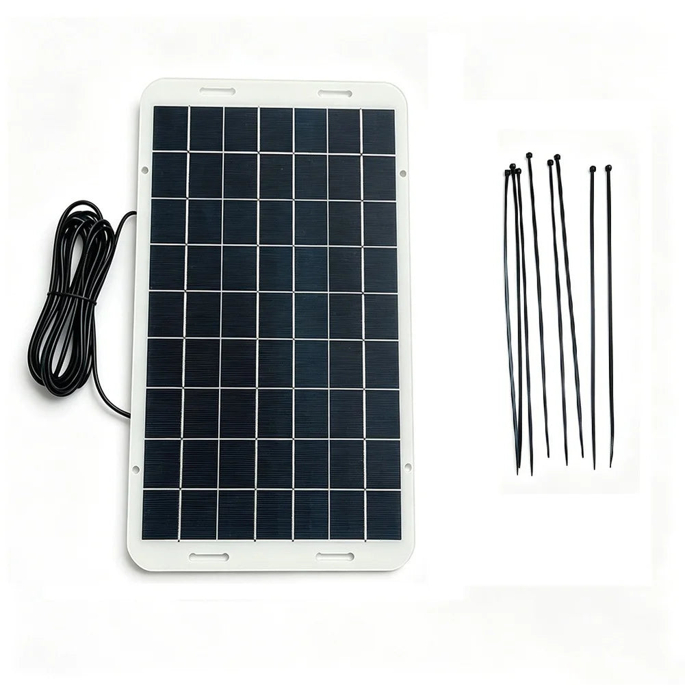 12W 18V Solar Panel 300cm DC5521 Cable – 12V Battery Charger Solar Panel Axl China Mainland