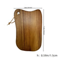 Large Acacia Wood Cutting Board – Meat, Veg, Fruit & Cheese Wood Cutting Board Axl Random wood grain G