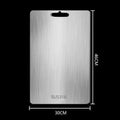 316 Stainless Steel Cutting Board – Antibacterial Kitchen Chopping Stainless Steel Cutting Board Axl 46x30cm