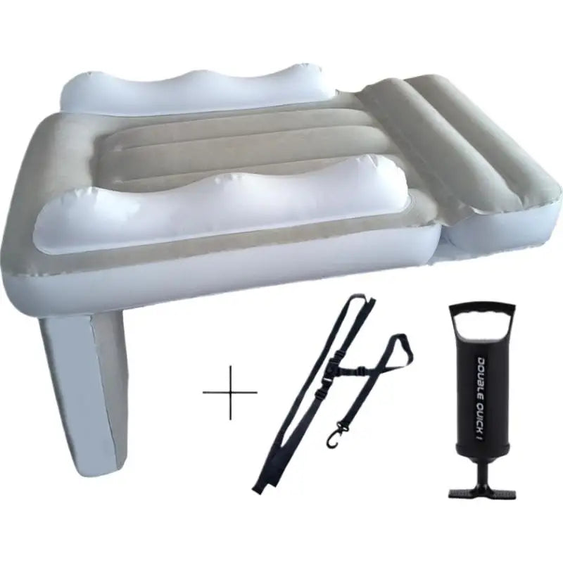 Toddler Inflatable Airplane Bed & Travel Seat Extender Mattress Toddler Travel Bed Axl C