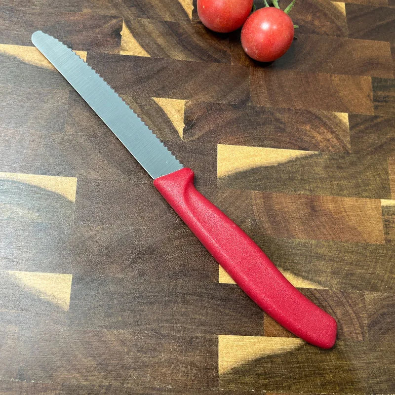 3-Piece Serrated Knife Set – Steak, Fruit & Bread Knives Kitchen Knife Set Axl