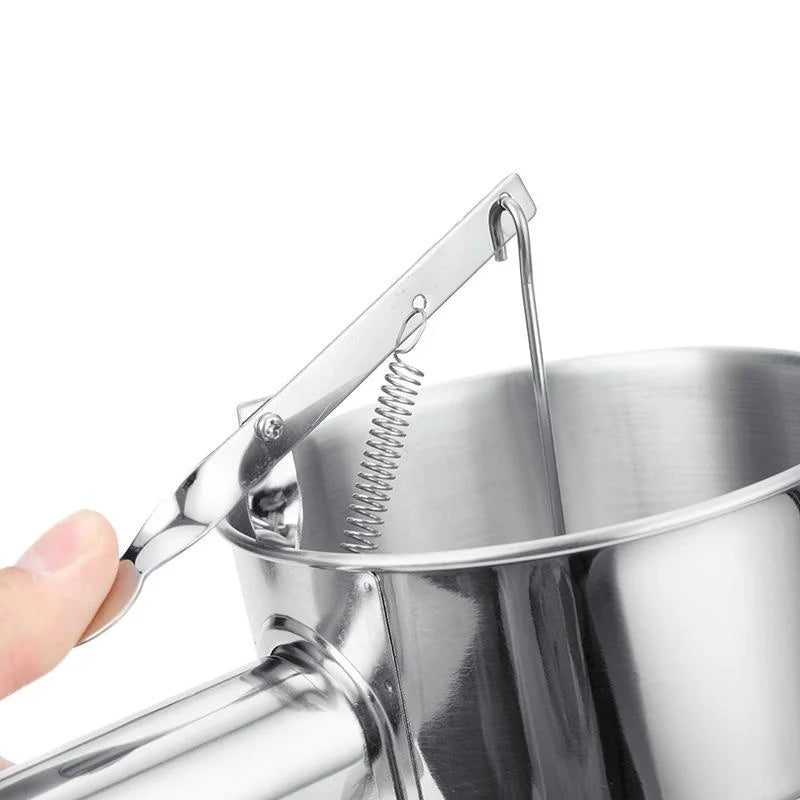 Stainless Steel Batter Dispenser with Stand – 600ml & 1200ml Batter Dispenser Axl