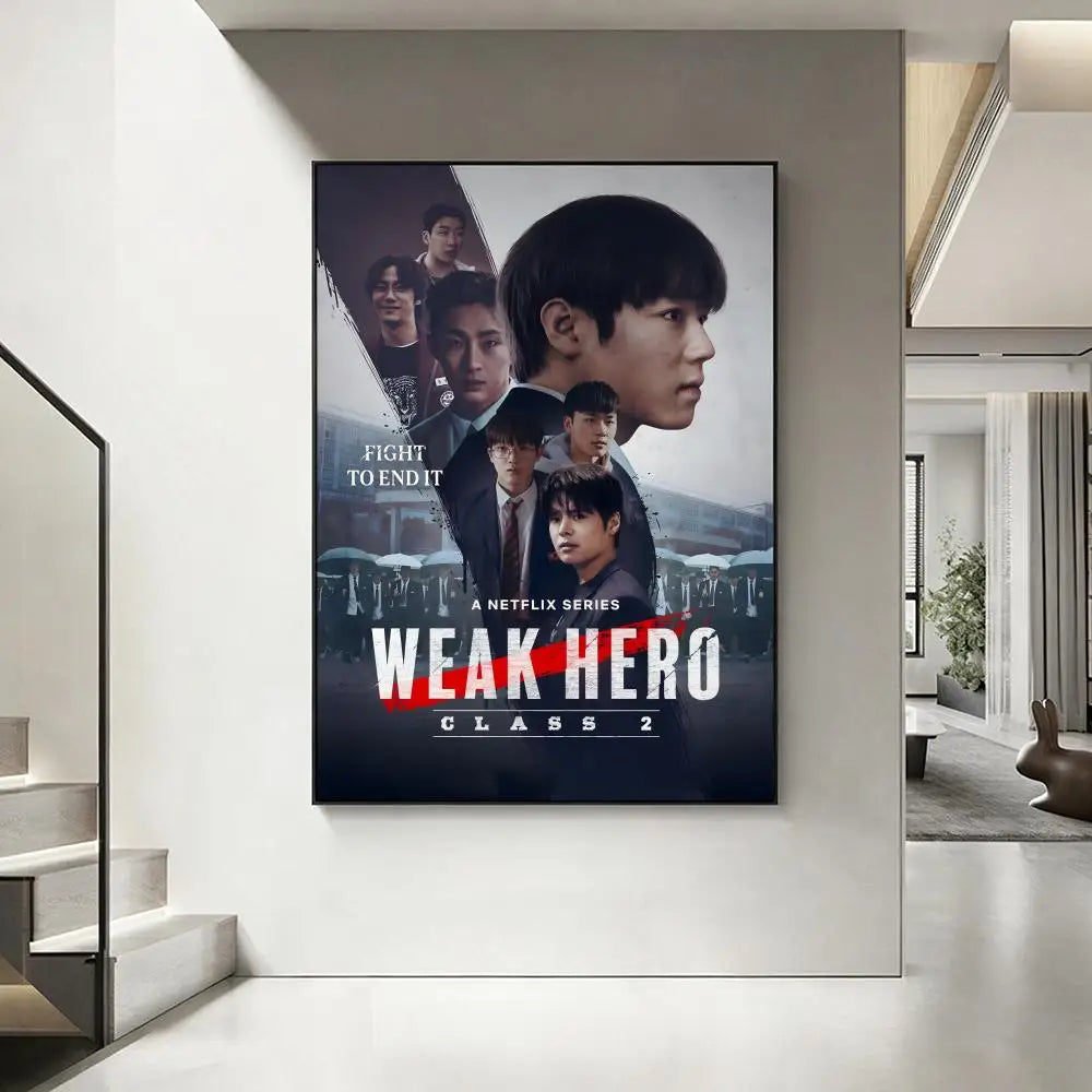 Weak Hero Class Korean Drama Poster – HD Waterproof Wall Art Wall Art Poster Axl