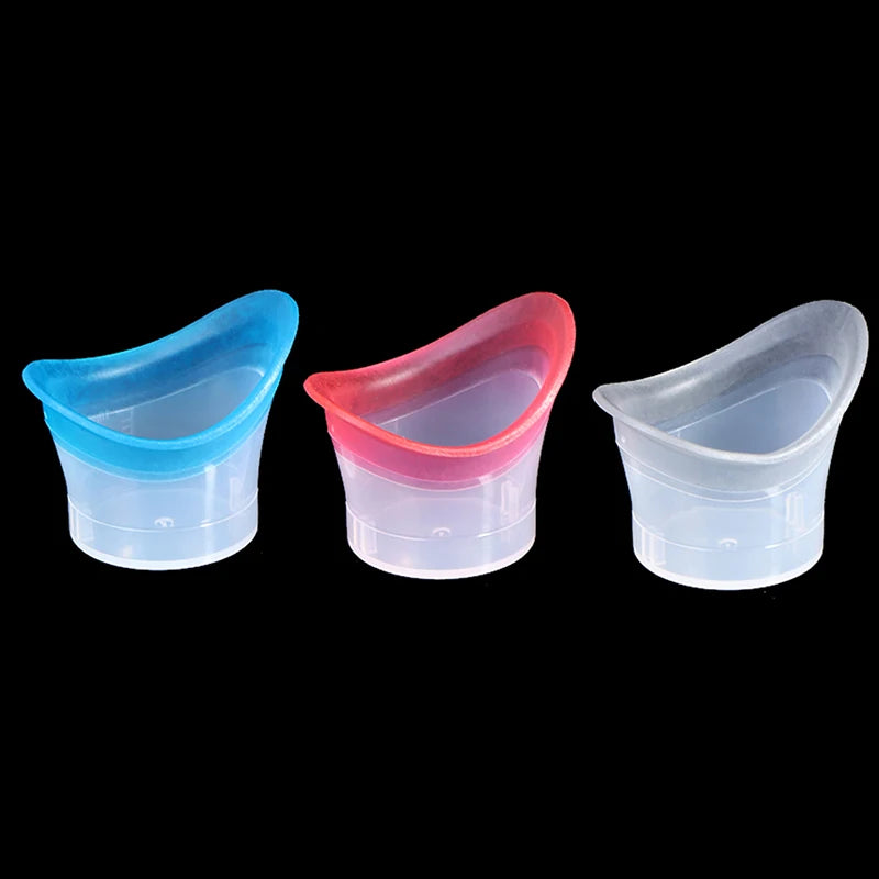 Silicone Eye Wash Cups 2 Pack – Reusable Soft Eye Bath Cup Eye Wash Cup Axl