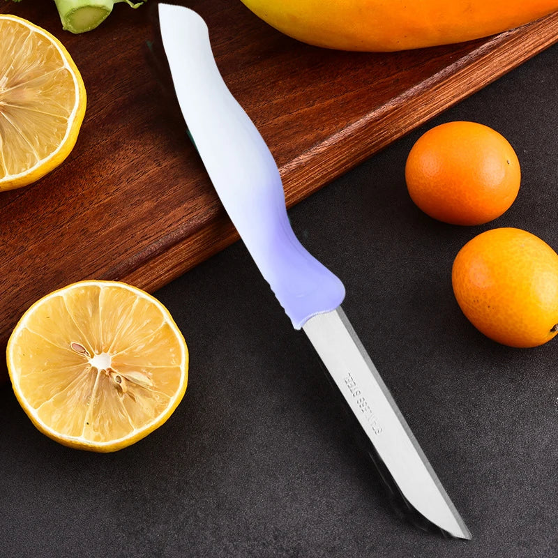 Gradient 4-Color Paring Knife Set with Blade Sleeves Paring Knife Set Axl