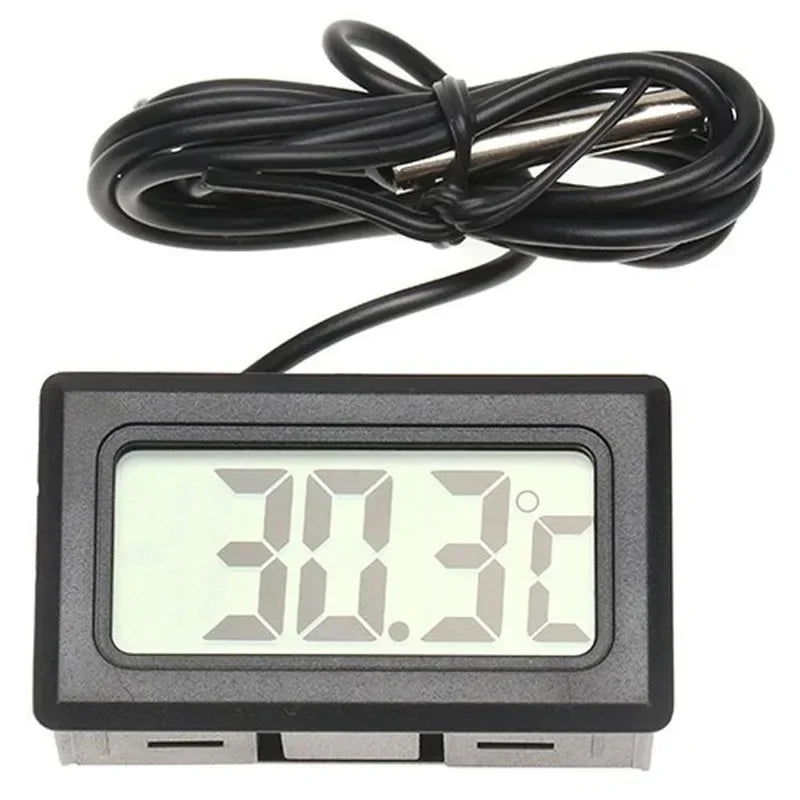 Digital LCD Aquarium Thermometer – Waterproof Probe Fish Tank Aquarium Thermometer Axl